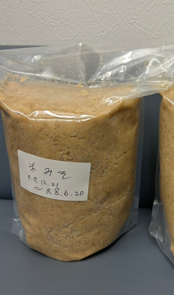 8/31　手作り味噌、食べ頃になりました